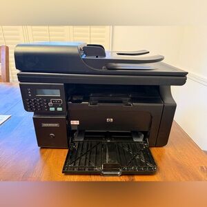 HP LaserJet Pro M1212nf MFP All-in-One Laser Printer Excellent Tested